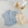 Conjuntos de roupas ternos de roupas de irmãos de irmãs infantis ternos de família combinando ternos de roupas de meninas infantis ternos de meninos verão Z230717