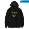 Erkek Hoodies Fashion Dreamwastaken Erkekler Kadın Uzun Kollu UNISEX SÜRESİ Boy/Kızın Kapüşonlu Sokak Giyim Rüyası Büyük Boy Hoody