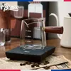 Bincoo ensemble de cafetière à main verre à haute teneur en borosilicate Pot de partage moulin à café filtre papier appareil à café