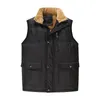 Gilet da uomo Gilet da uomo Autunno Cappotto da uomo Moda Parka Giacca in cotone spesso caldo Abbigliamento maschile Taglie forti 7XL