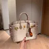 Platinum Luxurys in pelle di borse 2024 BAG DI CROCODILE REAL BASS BASSE DOMENA BASSO DONNA BASSO DEMBI CROVE CROVE ONE SCHE PORTATILE ESPRITÀ E SIMMA