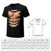 Men's Polos Ripped Muscle Shirt T-Shirt Tee Plus Size Tops Cute Mens T Graphic