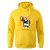 Männer Hoodies Lustige Männer Frauen Hoodie Für Kleine Bär Reiten Designer Gedruckt Herren Sweatshirts Casual Fleece Übergroßen Herbst