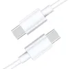 1M 2M Snel Snel Opladen Pd Type C Naar Type C Usb-C Kabel Dikkere Lijn Voor Samsung s10 S20 S22 S23 Note 10 Htc Lg Android Telefoon