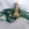 Ancient Dragon Hair Crown With Two Ribbon Hanfu Headdress Set L230704