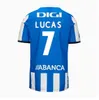 23 24 Camisetas Deportivo La Coruna Soccer Jerseys Men Chids Kit Futbol 2023 2024フットボールシャツHome Away Lucas Quiles Mario.S Ruben D. D.Villares Chandal Futbol