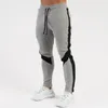 Herrbyxor jogger sweatpants som kör träning sportbyxor fleece fodrade dragskot elastisk manschett keramik toffel söt h