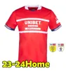 23/24 Middlesbroughs Soccer Jerseys Akpom Del Fry McGree Archer Lenihan Forss Watmope McNair 2023 2024 Men Kit Kids Football Jerseys