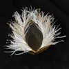 Bridal Hair Jewelry Headbands Hairbands Feather Headpieces Headdress Brides Women Evening Dress Headwear Wedding Accessories L230704