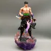 Anime manga 30 cm One Piece Roronoa Zoro Anime Figures GK Wano Enma Roronoa Zoro Action Figurine Pvc Statue Collection Model Doll Toys Dift L230717