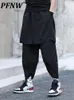 Herrbyxor pfnw kjol och byxor för mörkkläder asymmetriska frisör japansk stil mode techwear cross-pants 12a3172