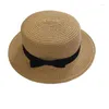 Шляпа Шляпа с широкими краями женский соломенная шляпа классический пляж летний защитный ковбойский стиль свернут упакован в упаковку
