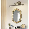 Wall Lamp Nordic Fashion Gold LED Lighting Decoration Creative Bathroom Luxury Personality Bedroom Dresser Mirror Headlight