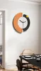 Väggklockor modern mdf trärista dekor klocka rund designer kök klocka hem dekoration vardagsrum horloge reloj pared dekorativo