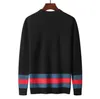Мужский дизайнерский свитер роскошные g буква высококачественная одежда черная пуловерная свитер. Случай рассудок кардиганский свитер кардиган