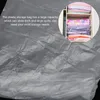 Storage Bags 5 Pcs Big Bag Quilt Clear Plastic Containers Comforter Large Clothes Vacuum Capacity Packing Dorm