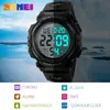 Нарученные часы Skmei Luxury Brand S Shock Mens Sports Watches Цифровые светодиодные часы Men Men Fashion Casual Electronics.