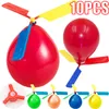 Plack Play Water Fun 101pcs Helikopter Balloon wielkanocna przenośna na zewnątrz powietrze na świeżym powietrzu Gra zabawki Latające przyjęcie urodzinowe 230617