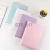 Blocs de notas Notas A5 Carpeta de hojas sueltas Tarjeta de ídolo Tarjetas fotográficas Libro de colección DIY Carpeta de tarjetas Kpop de 3 pulgadas Tarjetas fotográficas Cuaderno Diario Papelería escolar x0715