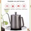 1pc 350ml RVS Zwanenhals Waterkoker Montagebeugel Hand Punch Pot Koffiepotten Drip Zwanenhals Uitloop Lange Mond Koffieketel Theepot Koffieketel-300ML