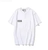 Diseñador Essentail camiseta Hombresmujeres Pantalones cortos Essent Camiseta Casual Impreso Traje deportivo Essentia High Street Manga corta suelta Essen Camisetas Blanco Negro Sh1qs 8 F9US