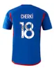 23 24 24 MAILLOT DE FOT LACAZETTE SOCCER Jerseys 95 96 Away Trzeci Caqueret ol Aouar Football Shirts Dembele 2023 2024 Cherki Barcola Man Kids Lyon Home Fan Player