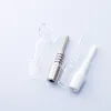 Smoking Pipes Accessories Ceramic Tip Quartz Banger Nail 10mm/14mm/18mm Glass Bong Bubbler Pipe Tool