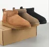Hot Women Ultra Mini snow boots Shearling Bootie Casual Soft comfortable keep warm boots shoes with card dustbag Beautiful gifts