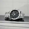 Autres montres Montre-bracelet élégante Mouvement à quartz Montres étanches en acier inoxydable avec date Chronographe Horloge Relogio 230716