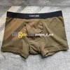 Luxus Männer Unterhosen Designer Mann Boxer Bequeme Slips Höschen Sexy Männliche Unterwäsche Marke Unter Shorts EINE Box 3 Paar