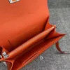 La première couche de cuir de vache nouveau sac messager à une épaule multicouche carte portefeuille haut de gamme pour hommes et femmes poche pour cartes avec une variété de couleurs avec des coffrets cadeaux boutique