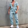 TRACKSUITS ÖVERSIKTER MEN JUMPSUITS LOOK FIT Overalls Harem Pants övergripande man Jumpsuit Casual Loose Bib Retro Slim Pant Bottoms Rompers