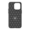 Carbon Fiber Phone Cases Flexible Brushed Back Cover Rugged Shield Protector for iPhone 15 14 13 12 11 pro max X Xs XR 7 7P 8 8plus