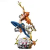 Anime Manga 29 cm Anime One Piece Nami Figur Gk Statue Nami PVC Action-figuren Sammlung Modell Puppe Spielzeug Geschenke L230717