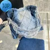 bolsa cc canal tendência 22 bolsas design de lixo preto denim prata antigo bolsa grande bolsa de ombro feminina mensageiro bolsa de compras hba