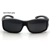 Sunglasses LongKeeper Polarized Windproof sand Sunglasses Men PC frame UV400 Women outdoor sports Sun Glasses Black glasses cover 230717