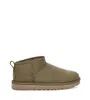 Mulheres quentes Ultra Mini botas de neve Shearling Bootie Casual Macio e confortável manter as botas quentes sapatos com saco de cartão Presentes bonitos