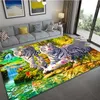 Tapijten LOUSIDREAM Cartoon Tijger Tapijt Woonkamer Home Decor Sofa Tafel Tapijt Anti Slip Stoel Kussen Lounge Mat R230717