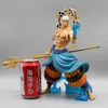 Anime Manga 31cm One Piece Enel Anime Figure Sky Piea Enel Battle Form Figures Gk Statue Figurine Pvc Model Doll Collectible Ornament Toys L230717