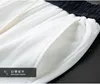 Herrenhose Sommer Dünn Luxus Sport Cargo Slim Fit Vielseitig Mode Stickerei Muster Weiß