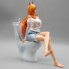 Anime manga 20 cm man łańcuchowa figurka moc anime figurka hentai ubrania wyjmowane łańcuch łańcuchowy figurka pvc statua modelowy prezent zabawki L230717