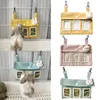 Small Animal Supplies Rabbit Hay Feeder Bag Storage HayFeeder Animals 230717