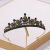 Crystal Crown for Women Tiara Princess Diadem Headdress Bridal Wedding Baroque Accessories Girls Beauty pannband smycken 2021 L230704