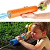 Gioco di sabbia Divertimento in acqua 1 pz Moda Estate Pistola Giocattoli Gioco da spiaggia all'aperto per regalo per bambini Pistole telescopiche a deriva semplice 230617