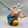 Anime Manga 20cm One Piece Figures The God Of Thunder Action Figure Pvc Collection Statue Model Ornament Toys Gift L230717