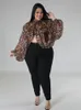 Women's Plus Size T-Shirt Blouses or Tops for Woman Long Sleeve Blouse Plus Size Chic Elegant Transparent Loose Ladies Blouse Wholesale Drop 230715