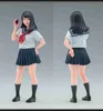 Anime Manga 1/12 Unpainted Resin Model Kits Girl Calling GK Resin Model Anime Figure Garage Kit 174 L230717