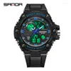 Orologi da polso SANDA Reloj Orologio digitale da uomo Orologi sportivi impermeabili militari Orologio automatico da uomo al quarzo moda uomo