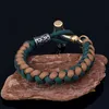 Joias legais masculinas Thor's Hammer Charm Viking Bracelet Bracelet Paracord Bracelets