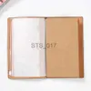 Блокноты примечания винтажные блокнот в твердом переплете спираль Faux Leather Dairy Note Book School Supply для студентов бизнес -тетради. Заметки x0715